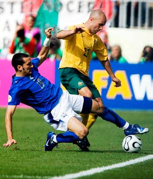 Gianluca Zambrotta, Italien och Marco Bresciano, Australien