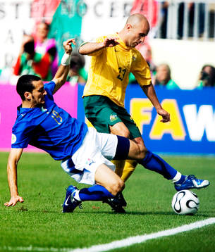 Gianluca Zambrotta, Italien och Marco Bresciano, Australien