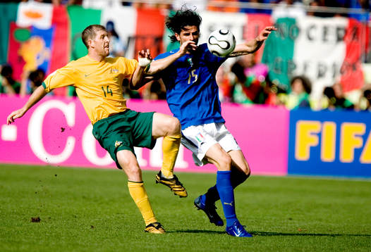Vincenzo Iaquinta, Italien och Scott Chipperfield,