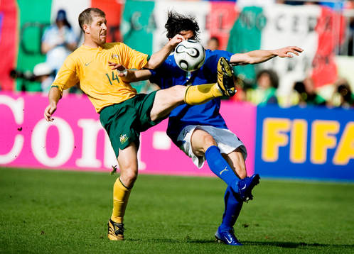 Vincenzo Iaquinta, Italien och Scott Chipperfield,