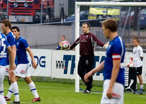 Fredrik Persson, Trelleborg (Målvakt) fick nollan spräckt