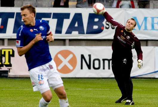 Fredrik Persson, Trelleborg (Målvakt) fick nollan spräckt