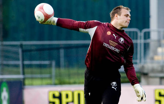 Fredrik Persson, Trelleborg (Målvakt) fick nollan spräckt