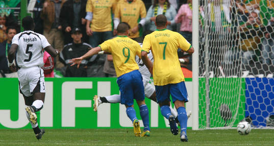 Ronaldo, Brasilien gör 1-0