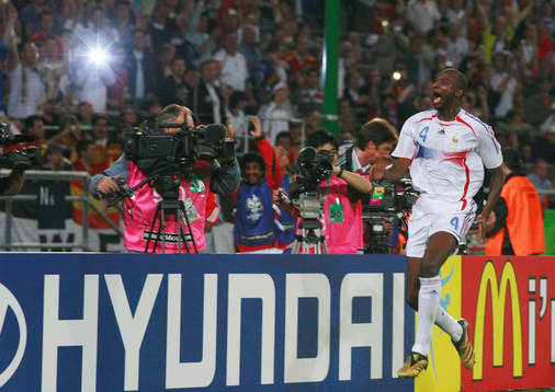 Patrick Vieira, Frankrike (Jubel)