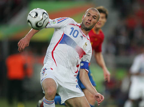 Zinedine Zidane, Frankrike