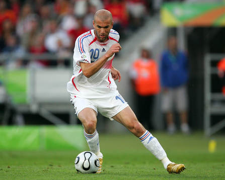 Zinedine Zidane, Frankrike