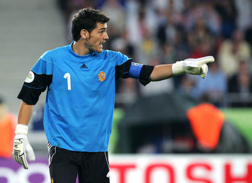 Iker Casillas, målvakt, Spanien