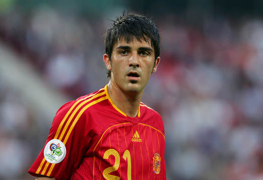David Villa, Spanien