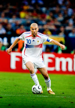 Zinedine Zidane, lagkapten Frankrike