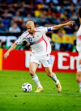 Zinedine Zidane, lagkapten Frankrike