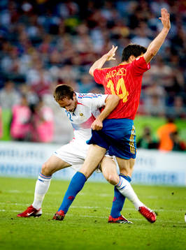 Frank Ribery, Frankrike och Xabi Alonso, Spanien