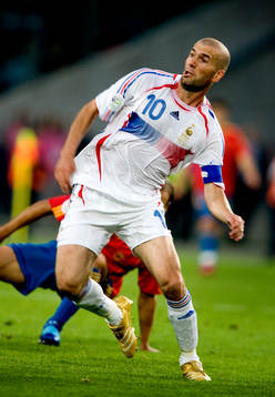 Zinedine Zidane, Frankrike
