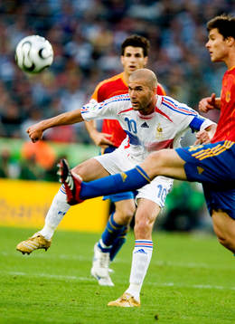 Zinedine Zidane, Frankrike