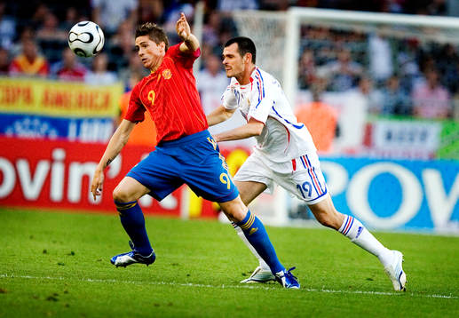 Willy Sagnol, Frankrike och Fernando Torres, Spanien