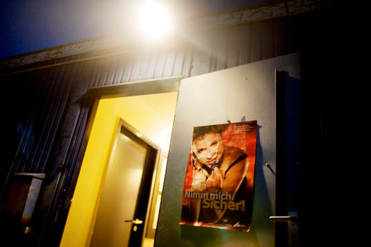 Fotboll, VM 2006, Reportage om prostitution i Dortmund.