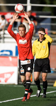 Mikael Bengtsson, Trelleborg,  inkast