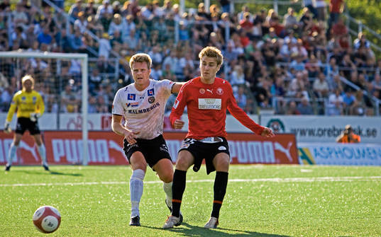 Emil Mårtensson, Trelleborg med Fredrik Jansson, Örebro i