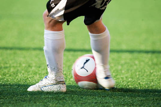Fötter, fot, boll, Puma