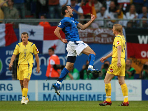 Gianluca Zambrotta, Italien (Jubel)