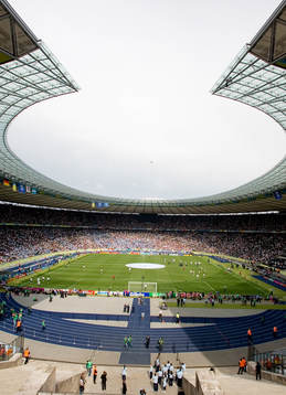 Fotboll, VM 2006, Arena, Olympiastadion i Berlin, Interiör