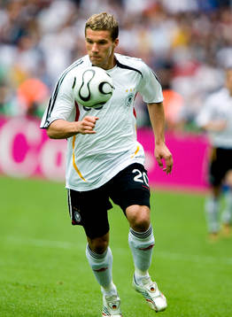 Lukas Podolski, Tyskland