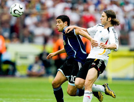 Torsten Frings, Tyskland och Juan Riquelme, Argentina