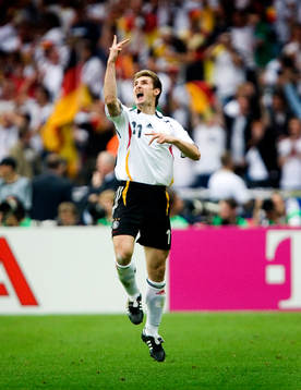 Miroslav Klose, Tyskland, Jubel