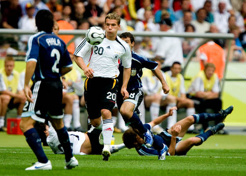 Lukas Podolski, Tyskland