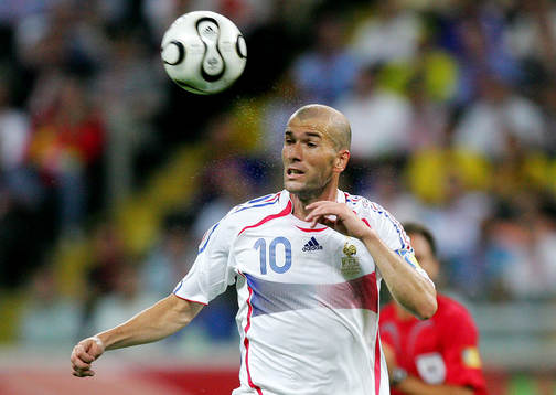 Zinedine Zidane, Frankrike