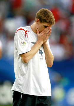 Steven Gerrard, England, depp