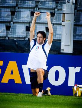 Luca Toni, Italien