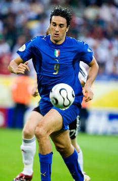 Luca Toni, Italien