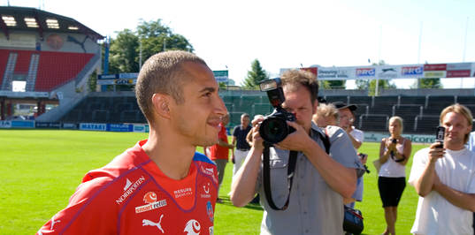 Henrik "Henke" Larsson tillbaka på Olympia