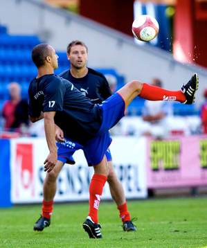 Henrik "Henke" Larsson tillbaka på Olympia