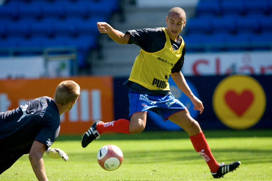 Henrik "Henke" Larsson tillbaka på Olympia