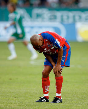 Henrik Larsson, Helsingborg får kramp