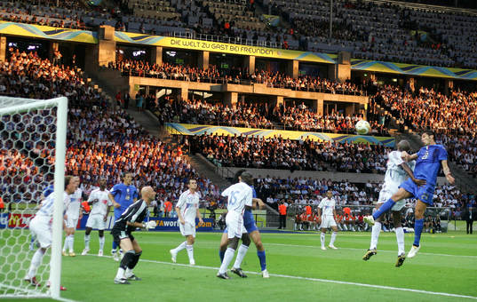 Marco Materazzi, Italien, nick, mål