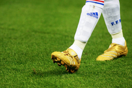 Zinedine Zidane, Frankrike, sko, skor, fötter