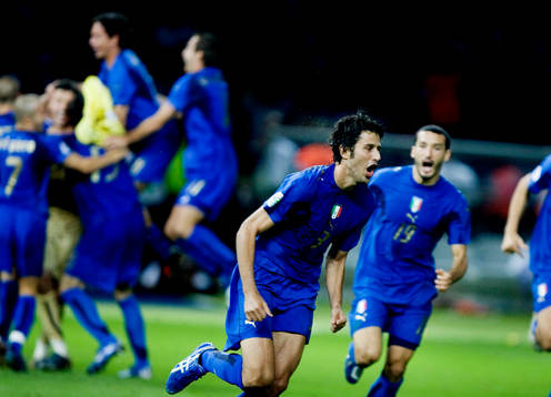 Fabio Grosso, Italien, jubel