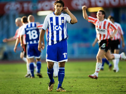 Fotboll, UEFA-cupen, kval, Göteborg - Derry
