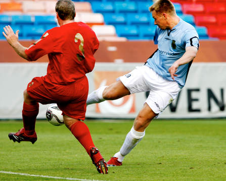 Kristen Viikmäe, Gefle skjuter in 1-0