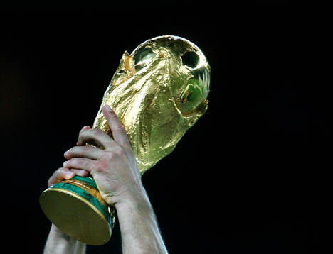 Fabio Cannavaro, Italien, höjer VM-pokal, pokal, pris,