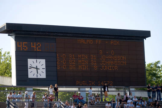 Resultattavla, Malmö slog AIK med 3-0, alla mål av de nya