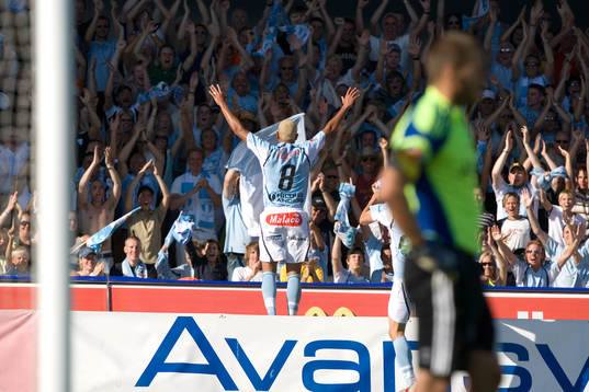 Junior, Malmö, jubel med publiken
