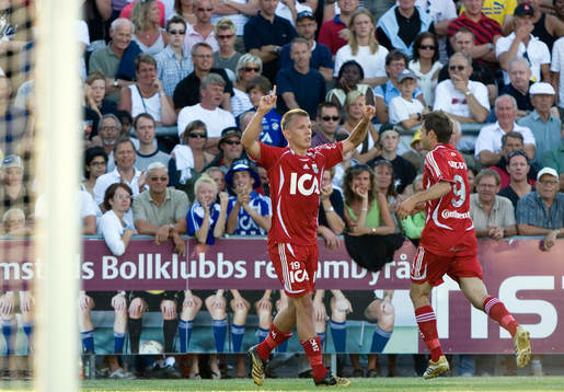 1-3, Pontus Wernbloom har nickat in Niclas Alexanderssons