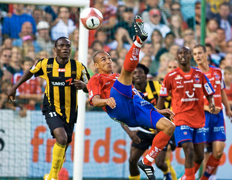 Henrik Larsson, Helsingborg försöker en bakåtspark