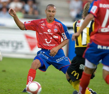 Fotboll. Allsvenskan. Helsingborg - Häcken. Henrik Larsson