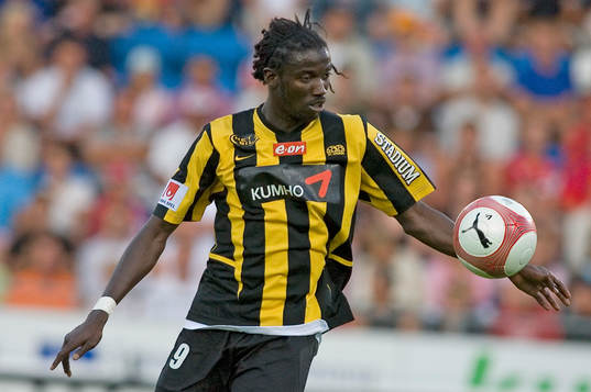 Fotboll. Allsvenskan. Helsingborg - Häcken. Dioh Williams