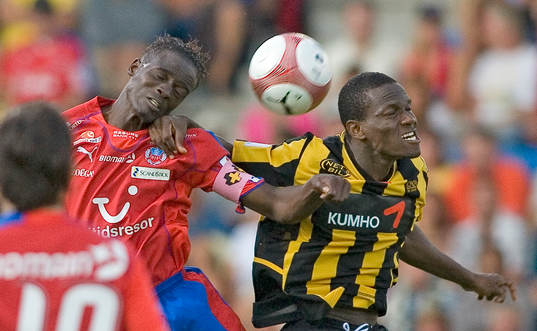 Fotboll. Allsvenskan. Helsingborg - Häcken. Häckens